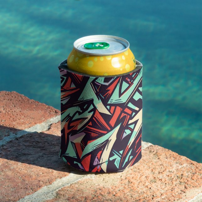 Modern Graffiti Can Cooler (In Situ Pool)