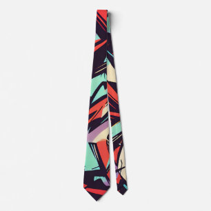 Modern Graffiti Tie
