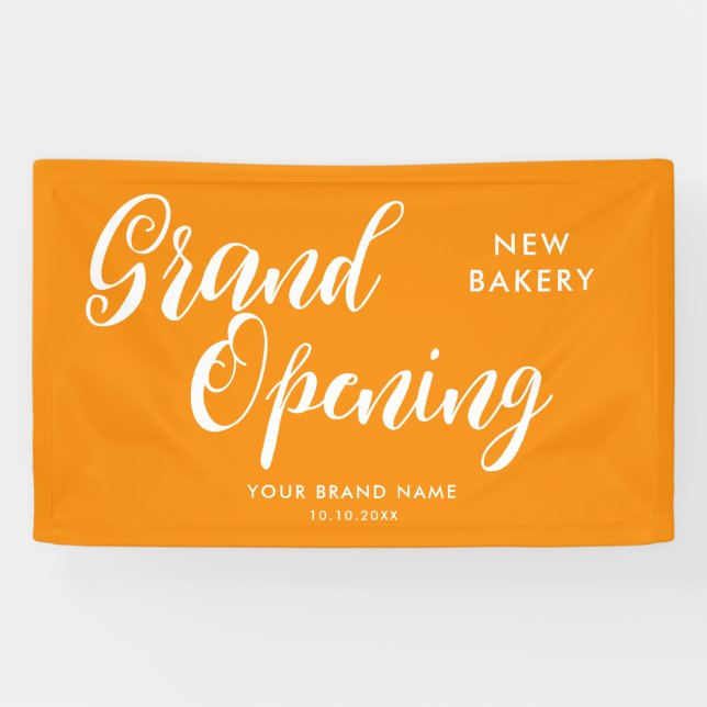 Modern Grand Opening Business Banner (Horizontal)