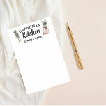 Modern Grandma's Kitchen Is Always Open Best Gift Post-it Notes<br><div class="desc">Welcome to Grandma's Kitchen, where love and warmth are always on the menu! Delight your favourite grandmother with this charming gift product from Zazzle. Whether it's for Mother's Day, her birthday, or just to show appreciation, this thoughtful item is sure to bring a smile to her face.Surprise Grandma with a...</div>