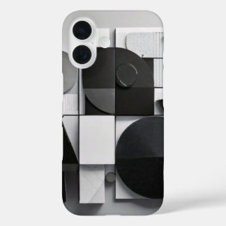 Modern graph iPhone 16 case