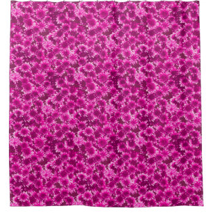 Modern Graphic Dahlia Pattern, Amethyst Purple