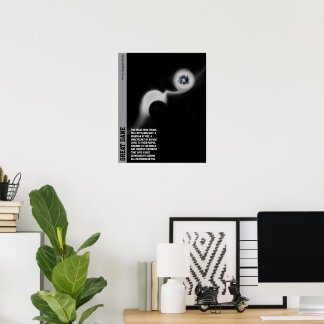 Modern Great Dane Poster green