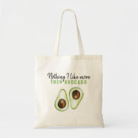 Modern Green Avocado Quote For Avocado Lover Gift