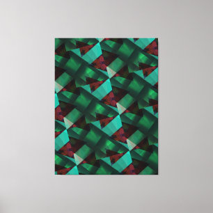 Modern -Green -Brown-Very Nice    Canvas Print