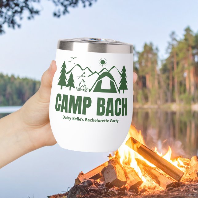 Modern Green Camp Bachelorette Weekend (Creator Uploaded)