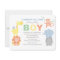 Modern Green Jungle Animals Boy Baby Shower