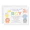 Modern Green Jungle Animals Boy Baby Shower