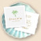 Modern Green Palm Tree Event Planning 