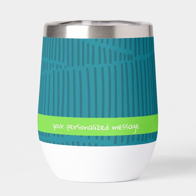 Modern Green Personalized Name  (Back)