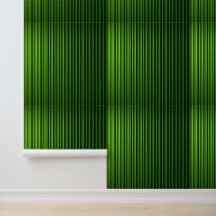 Modern green striped