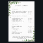 Modern, Greenery Flyer<br><div class="desc">Modern,  Greenery Flayer in black-grey,  white,  green,  blue gold.Edit your product in minutes by adding your data. You can change the font/colour/position by "further personalize".</div>