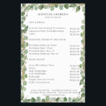 Modern, Greenery Flyer<br><div class="desc">Modern,  Greenery Flayer in black-grey,  white,  green,  blue gold.Edit your product in minutes by adding your data. You can change the font/colour/position by "further personalize".</div>