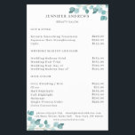 Modern, Greenery Flyer<br><div class="desc">Modern,  Greenery Business Card in black and grey,  white,  green silver.Edit your product in minutes by adding your data. You can change the font/colour/position by "further personalize".</div>