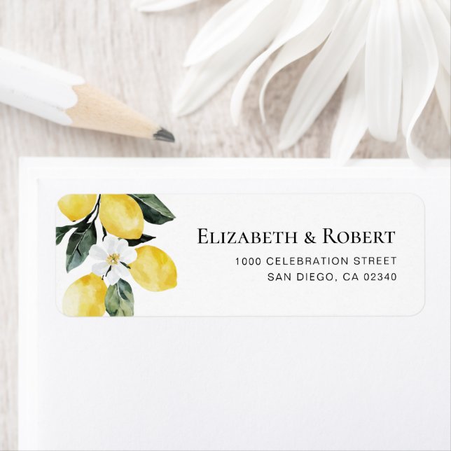 Modern Greenery Lemon Floral Wedding (Insitu)