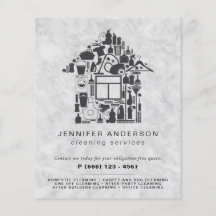 Modern Grey Cleaning Services