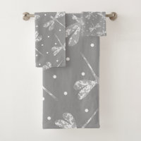 Modern grey dragonflies 