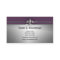 Modern Grey Eggplant Fleur de Lis