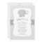Modern Grey Elephant Neutral Baby Shower
