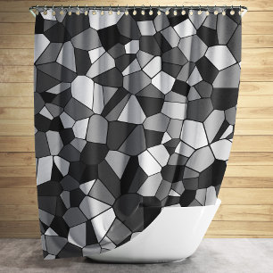 Modern Grey Mosaic Pattern