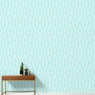 Modern Grey Pastel Blue Wallpaper