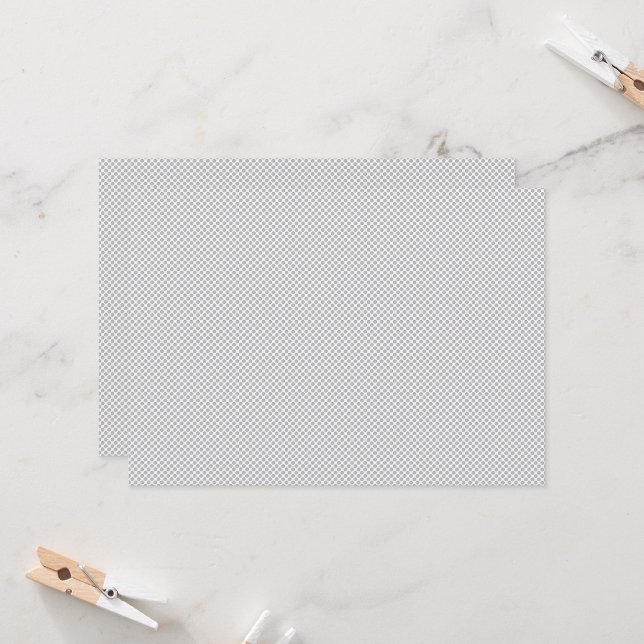 Modern Grey Polka Dot Event Sign Background Invitation (Front/Back In Situ)