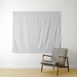 Modern Grey Polka Dot Event Sign Background Tapestry