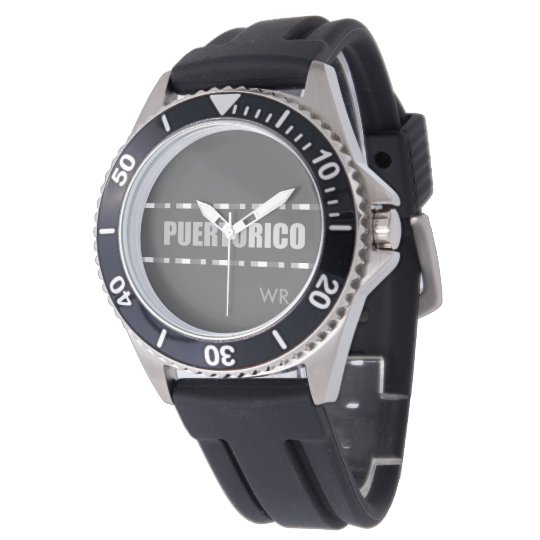 Modern: Grey: Puerto Rico Watch