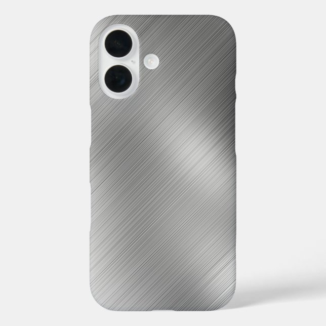 Modern Grey Texture Template Case-Mate iPhone Case (Back)