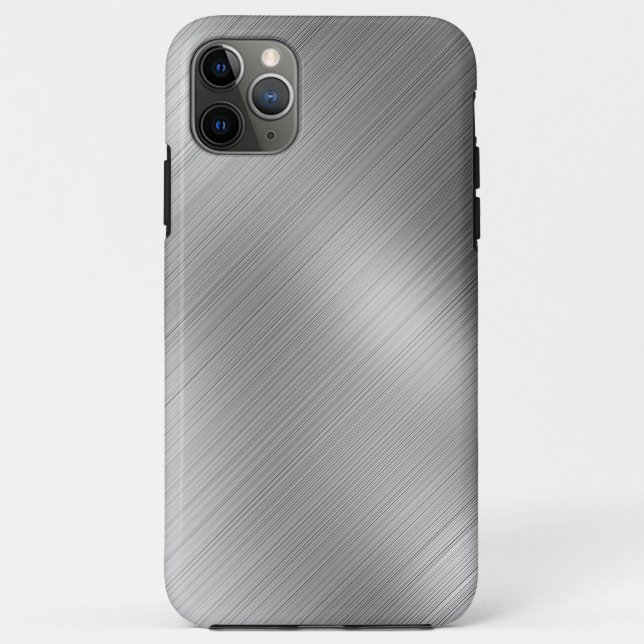 Modern Grey Texture Template Case-Mate iPhone Case (Back)