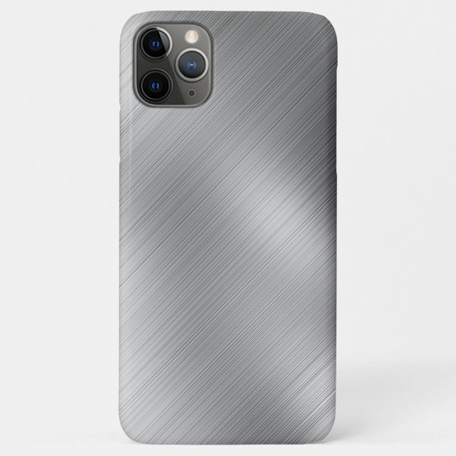 Modern Grey Texture Template Case-Mate iPhone Case (Back)