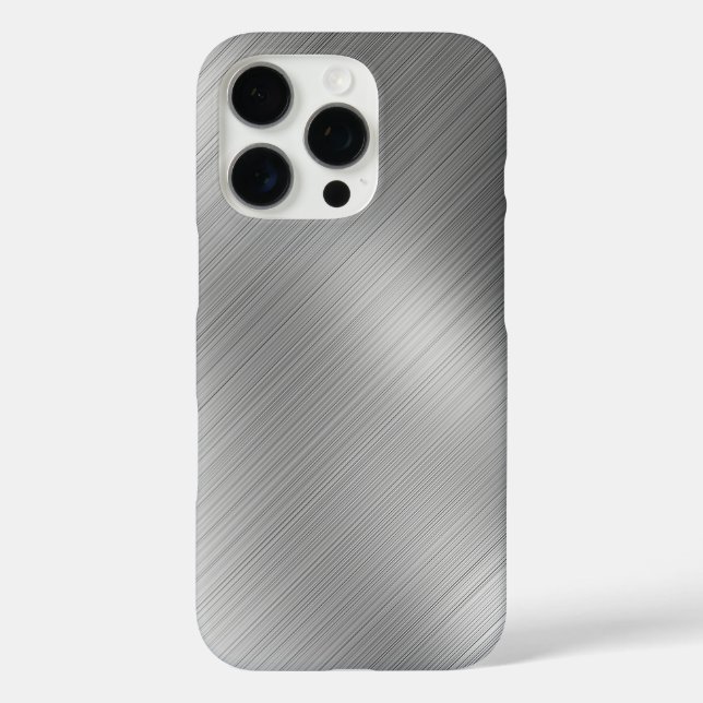 Modern Grey Texture Template Case-Mate iPhone Case (Back)