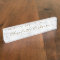 Modern Grey White Marble Personalized Name 