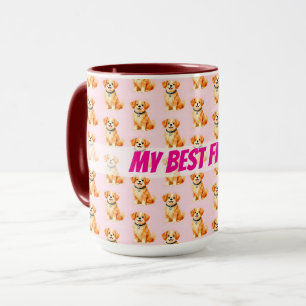 Modern Grooming Dog Personalized Collection Mug