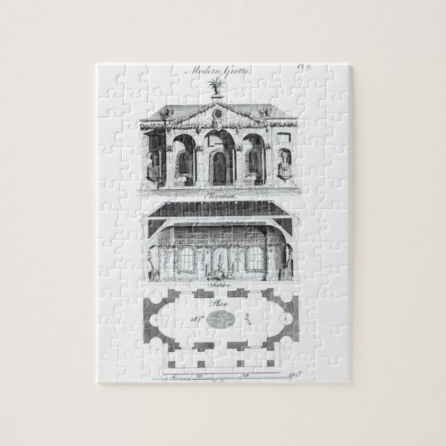 Modern Grotto, from 'Grotesque Architecture or Rur Jigsaw Puzzle (Vertical)