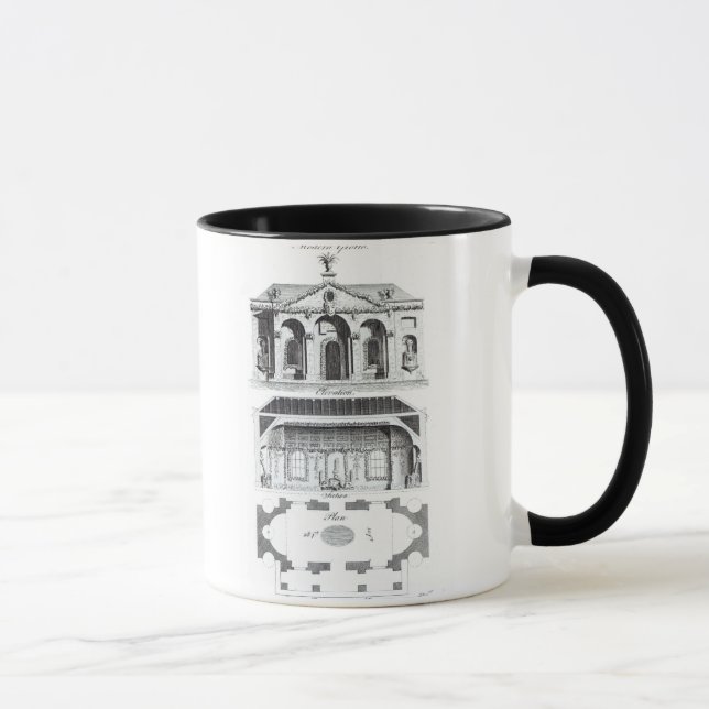 Modern Grotto, from 'Grotesque Architecture or Rur Mug (Right)