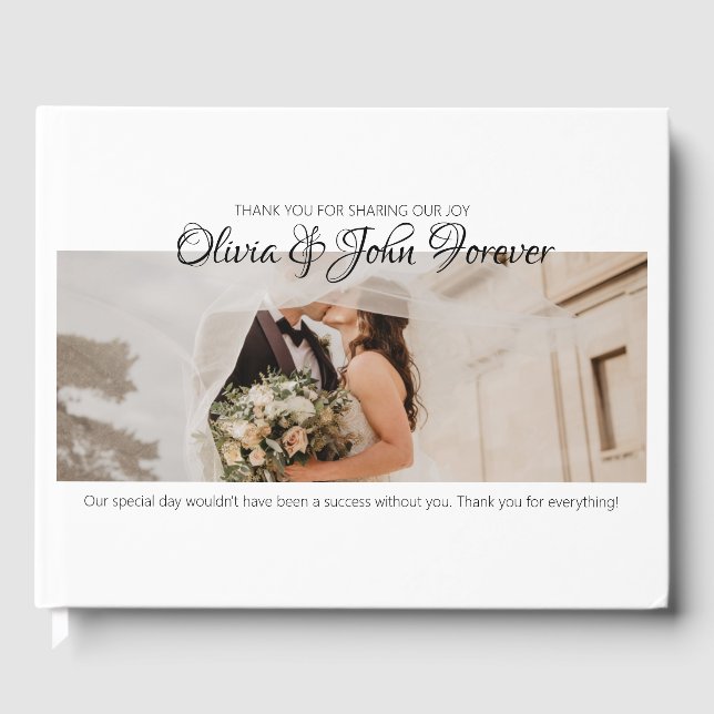 Modern Guest Book (Front)