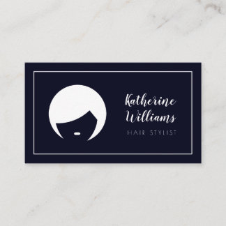 Modern Hairstylist With Appointment Card
