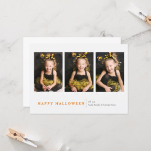 Modern Halloween Card