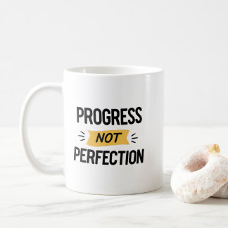 Modern Hand Lettered Mental Health Motivation  Coffee Mug
