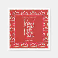 Modern hand written baby shower