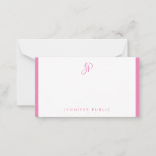 Modern Handwritten Monogram Template Simple