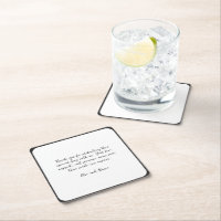Modern Handwritten Note Minimalist Wedding