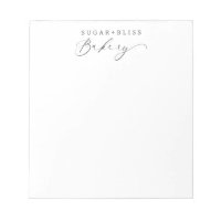 Modern Handwritten Script Bakery Business