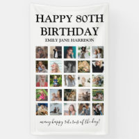 Modern Happy Birthday \ Any age | Photo Collage