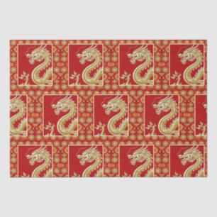 Modern Happy Chinese New Year modern asian pattern Tissue Paper