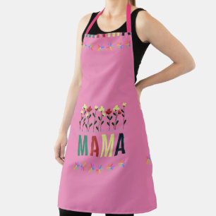 Modern Happy Mother's Day All-Over Print Apron