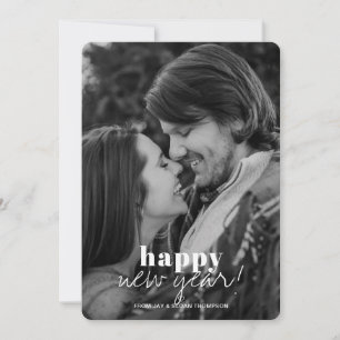 Modern Happy New Year Photo Holiday