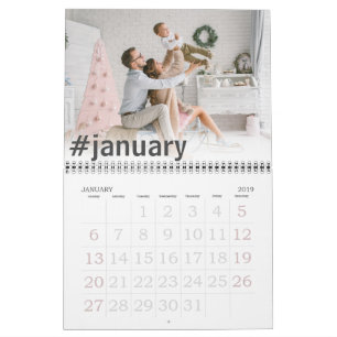 Modern Hashtag 2023 Photo Calendar