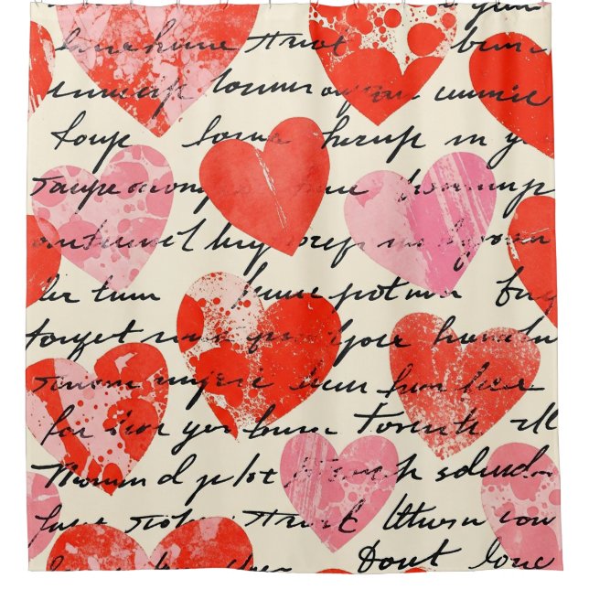 Modern Heart Pattern with Script Background (13) (Front)